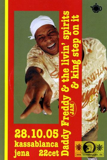 Daddy Freddy with The Livin-Spirits - Kassablanca, Jena 28. Oktober 2005 (17).jpg